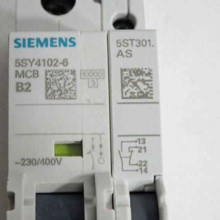 Siemens 5SY4102-6 MCB B2 Leitungsschutzschalter - Maranos.de