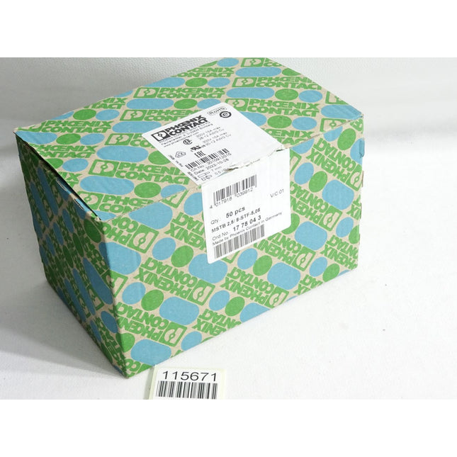 Phoenix Contact 1778043  Leiterplattenstecker / Inhalt:50 Stück / Neu OVP - Maranos.de