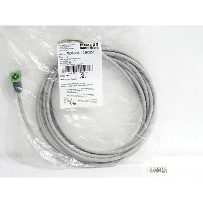 Murr Elektronik Kabel 7000-80021-2260500 / Neu OVP - Maranos.de