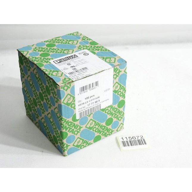 Phoenix Contact 1777989  Leiterplattenstecker / Inhalt:100 Stück / Neu OVP - Maranos.de