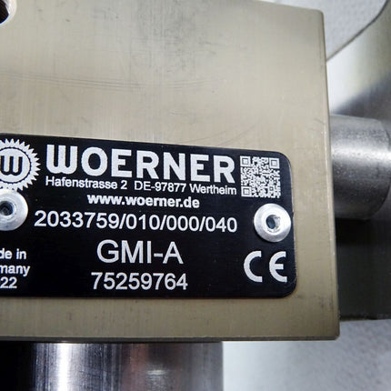 Woerner Förderpumpe Kolbenpumpe GMI-A 2033759/010/000/040 / Unbenutzt