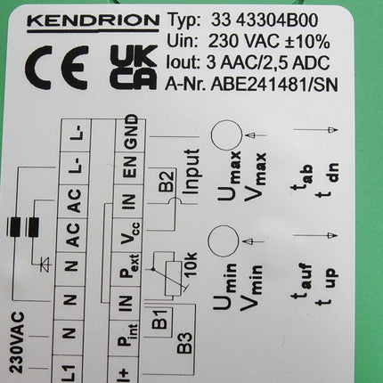 Kendrion 3343304B00 ABE241481/SN Phase Angle Control Unit / Neu OVP - Maranos.de