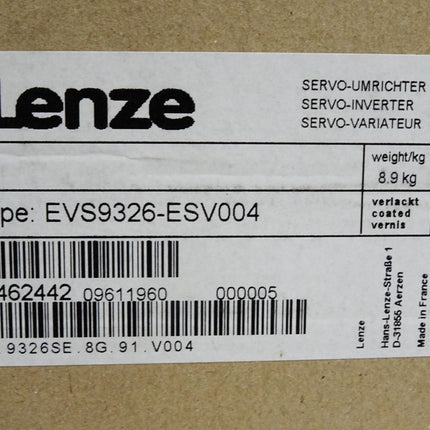 Lenze Servoumrichter 9300 11kW EVS9326-ESV004 13462442 / Neu OVP versiegelt - Maranos.de