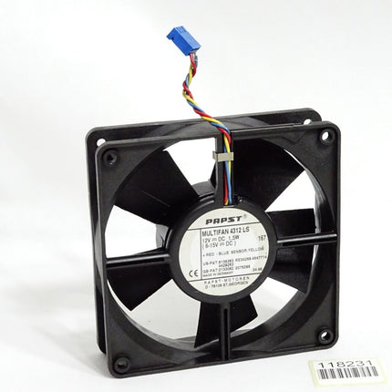 Papst Lüfter 4312 LS 12VDC 1.5W 119mm für Siemens 6FC5147-0AA07-0AA0
