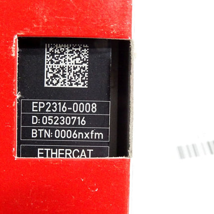 Beckhoff EP2316-0008 EtherCAT Box / Neu OVP versiegelt - Maranos.de