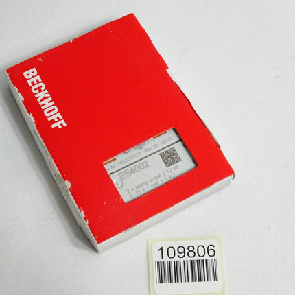 Beckhoff ES4002 analoge Ausgangsklemme / Neu OVP - Maranos.de
