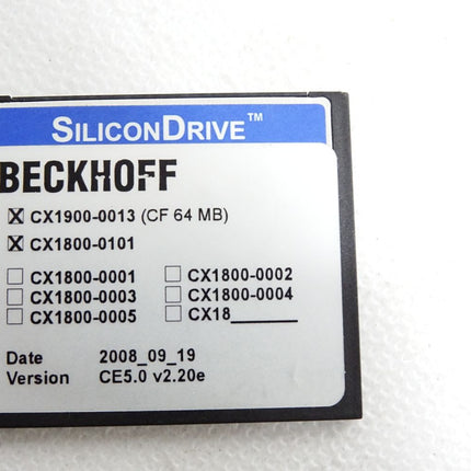 Beckhoff Embedded PC CX1001-0010 + CX1900-0013 + CX1800-0101