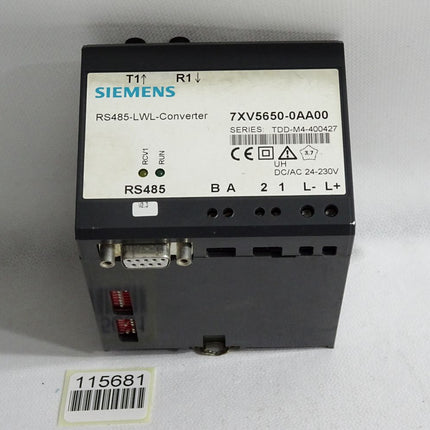Siemens 7XV5650-0AA00 RS485-LWL-Converter - Maranos.de
