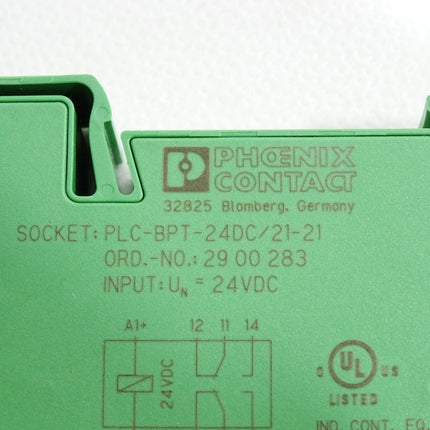 Phoenix Contact Relais 2900283 PLC-BPT-24DC/21-21 2961192 REL-MR-24DC/21-21 - Maranos.de
