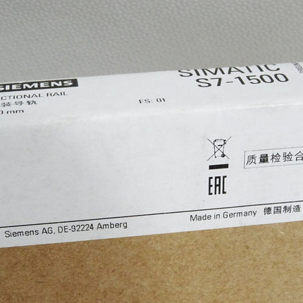 Siemens S7-1500 Sectional Rail 160mm 6ES7590-1AB60-0AA0 / Neu OVP versiegelt
