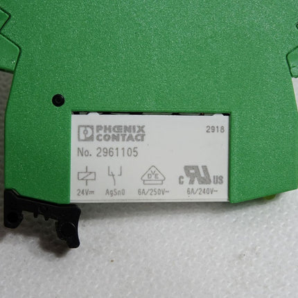 Phoenix Contact Relais 2900445 PLC-BPT-24DC/21 2961105 REL-MR-24DC/21 - Maranos.de