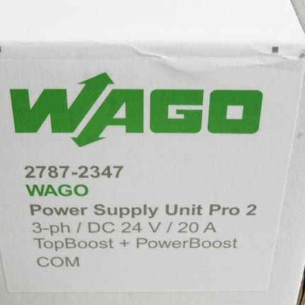 Wago Power Supply Unit Pro 2 2787-2347 / Neu OVP