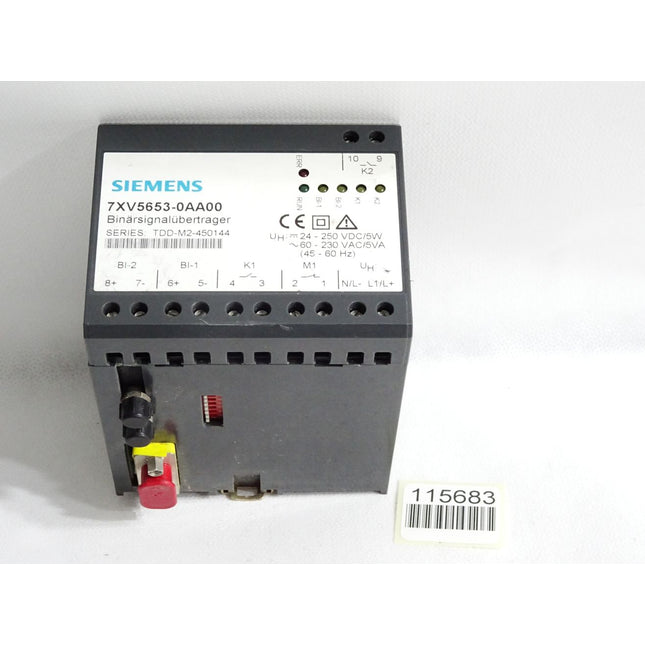 Siemens Binärsignalübertrager 7XV5653-0AA00 - Maranos.de