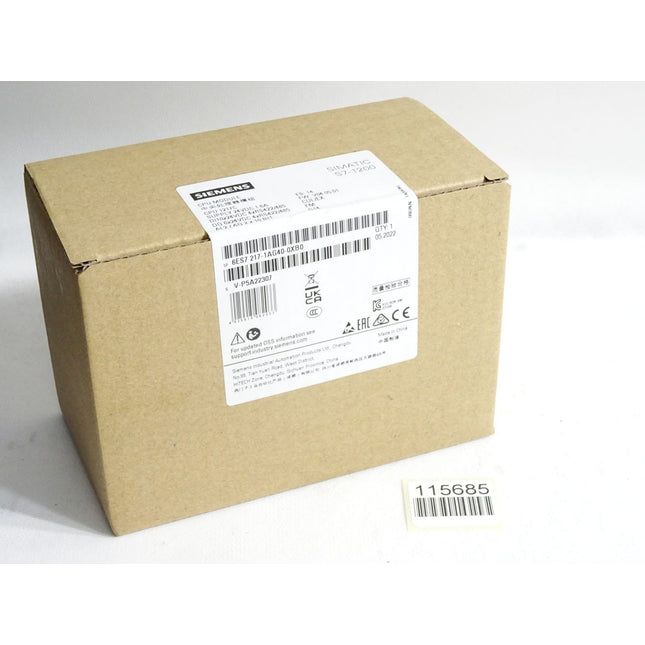 Siemens 1200 CPU1217C 6ES7217-1AG40-0XB0 6ES7 217-1AG40-0XB0 Neu OVP versiegelt - Maranos.de