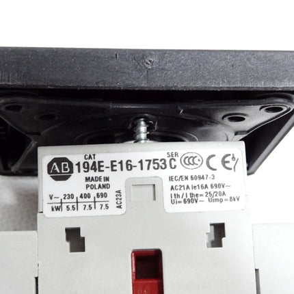 Allen Bradley Trennschalter 194E-E16-1753C - Maranos.de