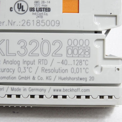 Beckhoff KL3202 0028 analoge Eingangsklemme - Maranos.de