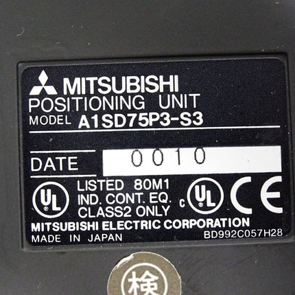 Mitsubishi Positioning Unit A1SD75P3-S3 - Maranos.de