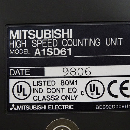 Mitsubishi High Speed Counting Unit A1SD61 - Maranos.de