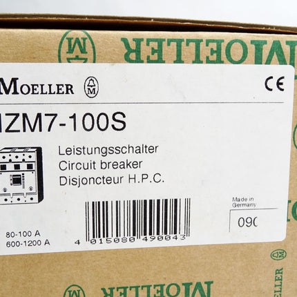 Moeller Leistungsschalter NZM7-100S / Neu OVP - Maranos.de