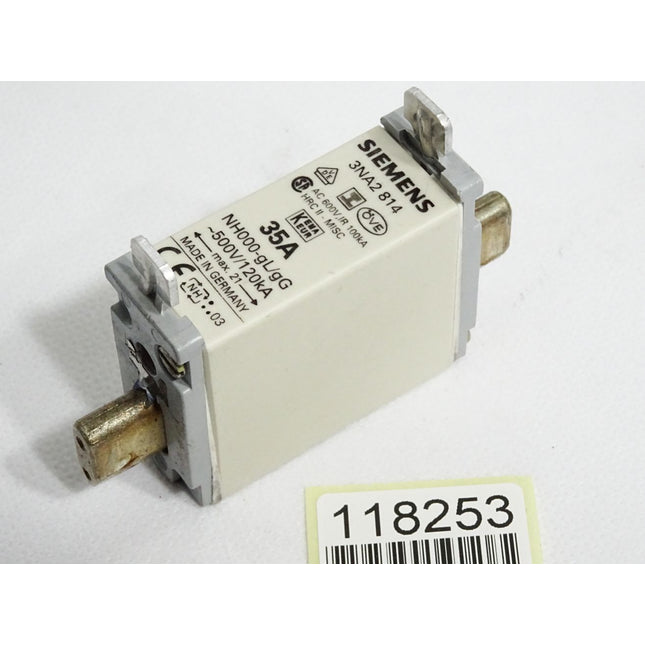 Siemens Sicherung 3NA2814 35A NH000-gL/gG - Maranos.de