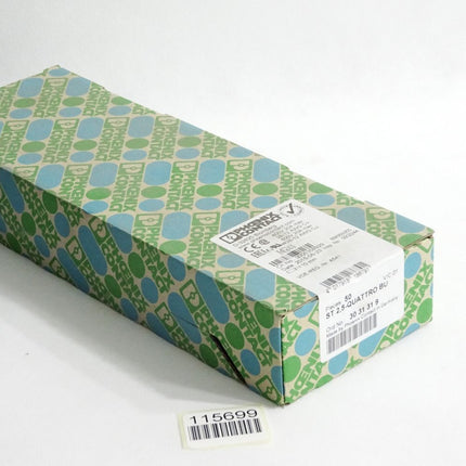 Phoenix Contact 3031319 ST 2,5-QUATTRO BU/ Inhalt:50 Stück / Neu  OVP versiegelt - Maranos.de