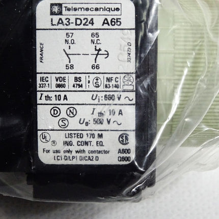 Telemecanique LA3-D24 A65 Off Delay 10-180s / Neu OVP - Maranos.de