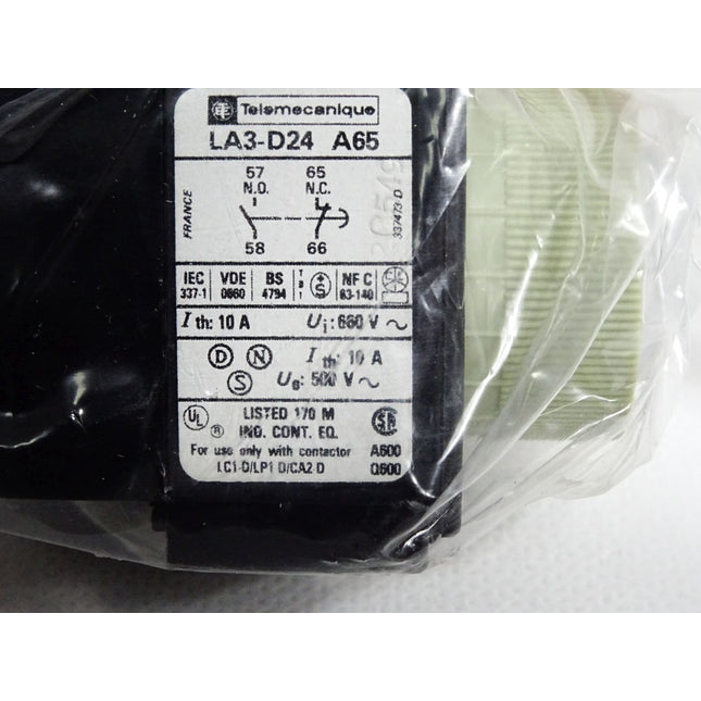 Telemecanique LA3-D24 A65 Off Delay 10-180s / Neu OVP - Maranos.de
