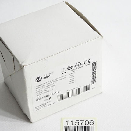 Allen Bradley Warnleuchte grün 855T-B24DN3 / Neu OVP - Maranos.de