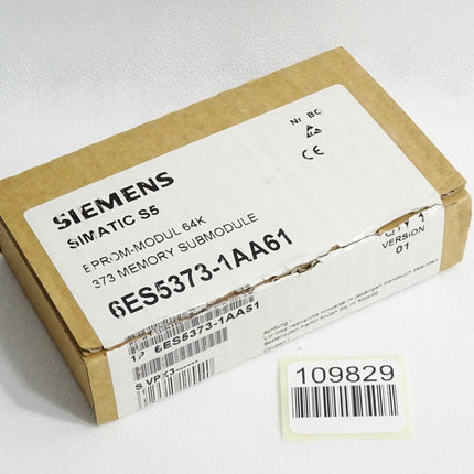 Siemens EPROM Modul 64K 6ES5373-1AA61 / Neu OVP - Maranos.de