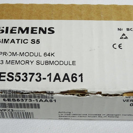 Siemens EPROM Modul 64K 6ES5373-1AA61 / Neu OVP - Maranos.de