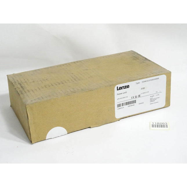 Lenze Power Unit i550 I5DAE211F10010000S 1.1kW 15883524 / Neu OVP - Maranos.de