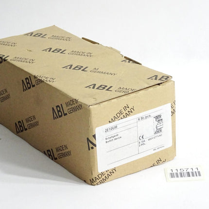 ABL Schaltgerät 2E10UM / Inhalt:6 Stück / Neu OVP - Maranos.de