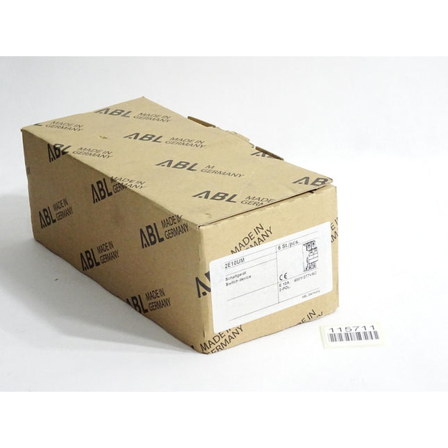ABL Schaltgerät 2E10UM / Inhalt:6 Stück / Neu OVP - Maranos.de
