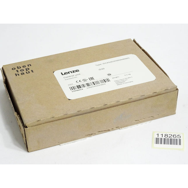 Lenze Control Unit 15936014 i550 I5CA50020000A0000S Standard I/O  / Neu OVP - Maranos.de