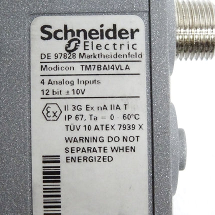 Schneider Electric Modicon Analog I/O expansion block TM7BAI4VLA