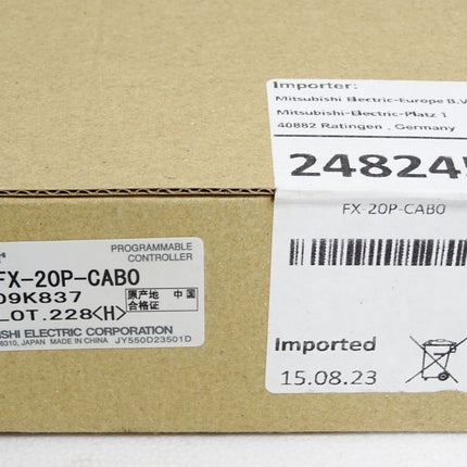 Mitsubishi Electric FX-20P-CAB0 Connection Cable / Neu OVP versiegelt - Maranos.de