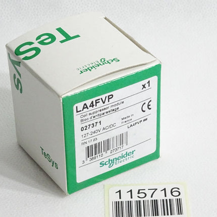 Schneider Electric LA4FVP 027371 Beschaltungsmodul Varistor 127-240V / Neu OVP - Maranos.de