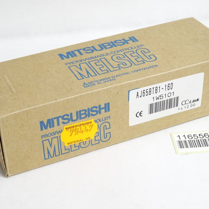 Mitsubishi Electric AJ65BTB1-16D compact I/O module / Neu OVP - Maranos.de