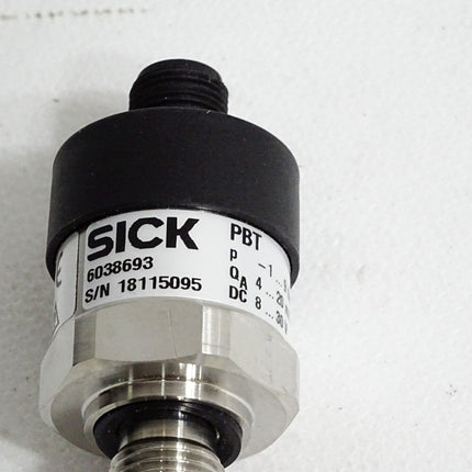Sick Druckmessumformer PBT 6038693 -1...9bar 4...20mA 8...30V