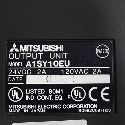 Mitsubishi Electric Output Unit A1SY10EU / Neu OVP - Maranos.de