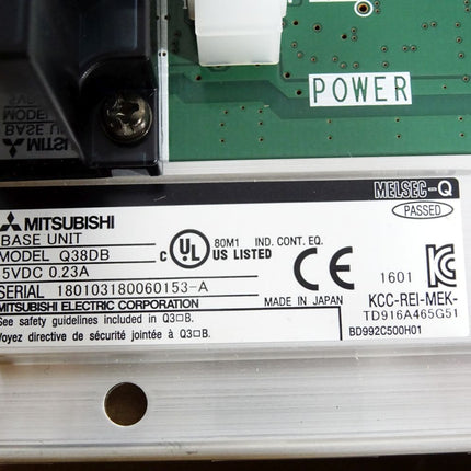Mitsubishi Electric Base unit Q38DB / Neu OVP - Maranos.de
