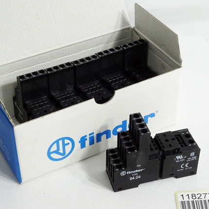 Finder Relaisfassung 94.04 10A 250V / Inhalt:6 Stück / Neu OVP - Maranos.de