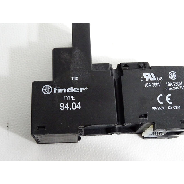 Finder Relaisfassung 94.04 10A 250V / Inhalt:6 Stück / Neu OVP - Maranos.de