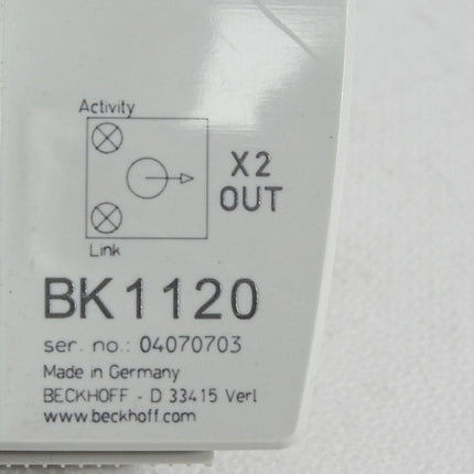Beckhoff EtherCAT-Buskoppler BK1120