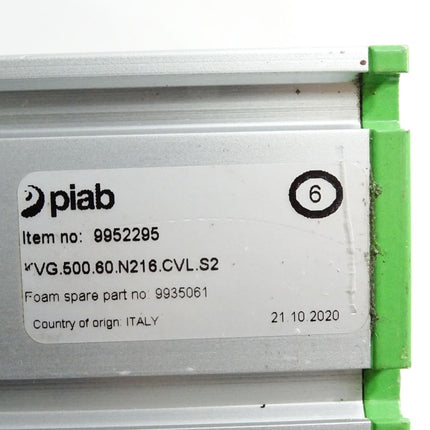 Piab Kenos Vakuumgreifer 9952295 KVG.500.60.N216.CVL.S2 9935061 - Maranos.de