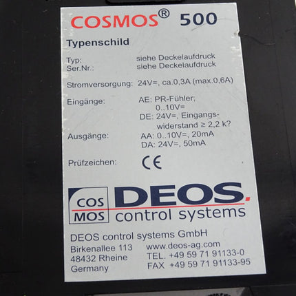 Deos AG Cosmos  BasicLine PR.500 PEFREI/TX Controller - Maranos.de