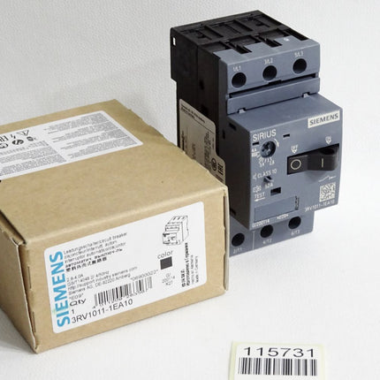 Siemens Leistungsschalter 3RV1011-1EA10 / Neu OVP - Maranos.de
