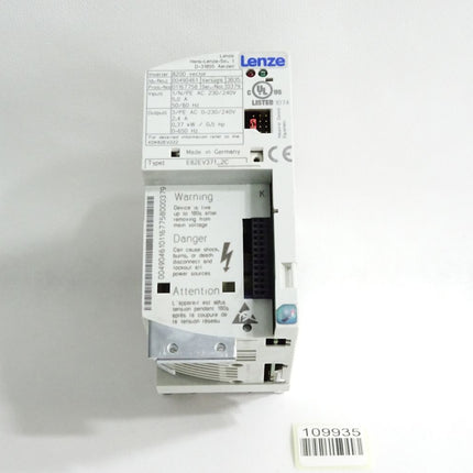 Lenze 8200 vector 00490461 E82EV371_2C E82EV371K2C 0.37kW - Maranos.de