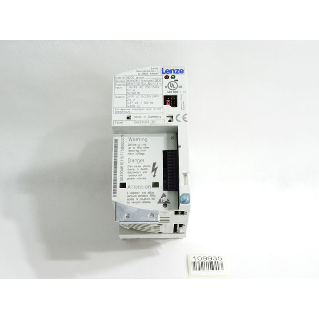 Lenze 8200 vector 00490461 E82EV371_2C E82EV371K2C 0.37kW - Maranos.de