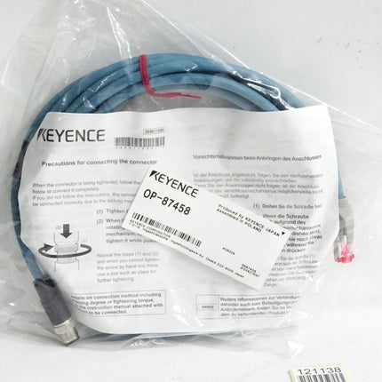 Keyence Ethernetkabel 5m OP-87458 / Neu OVP